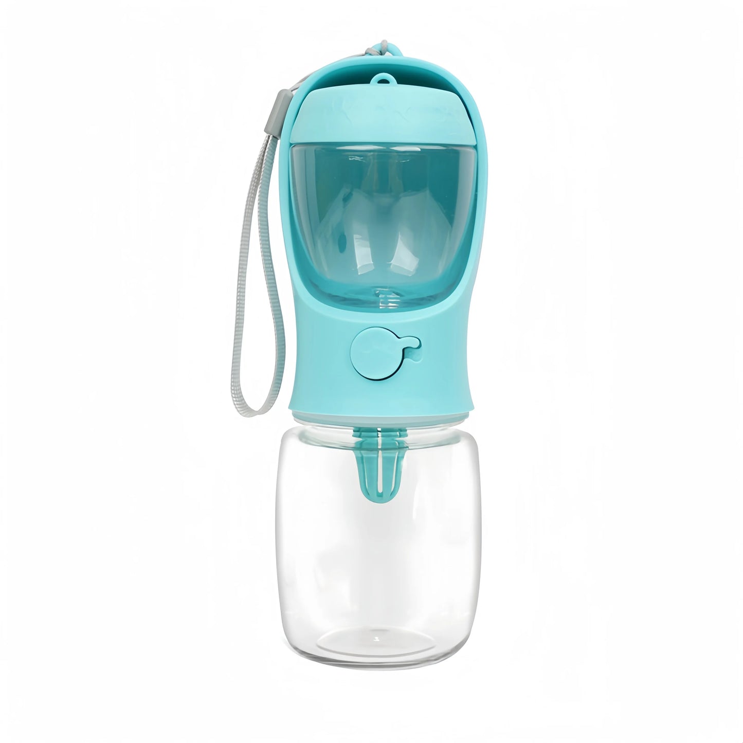 Portable Pet Water Bottle & Food Dispenser 2-in-1