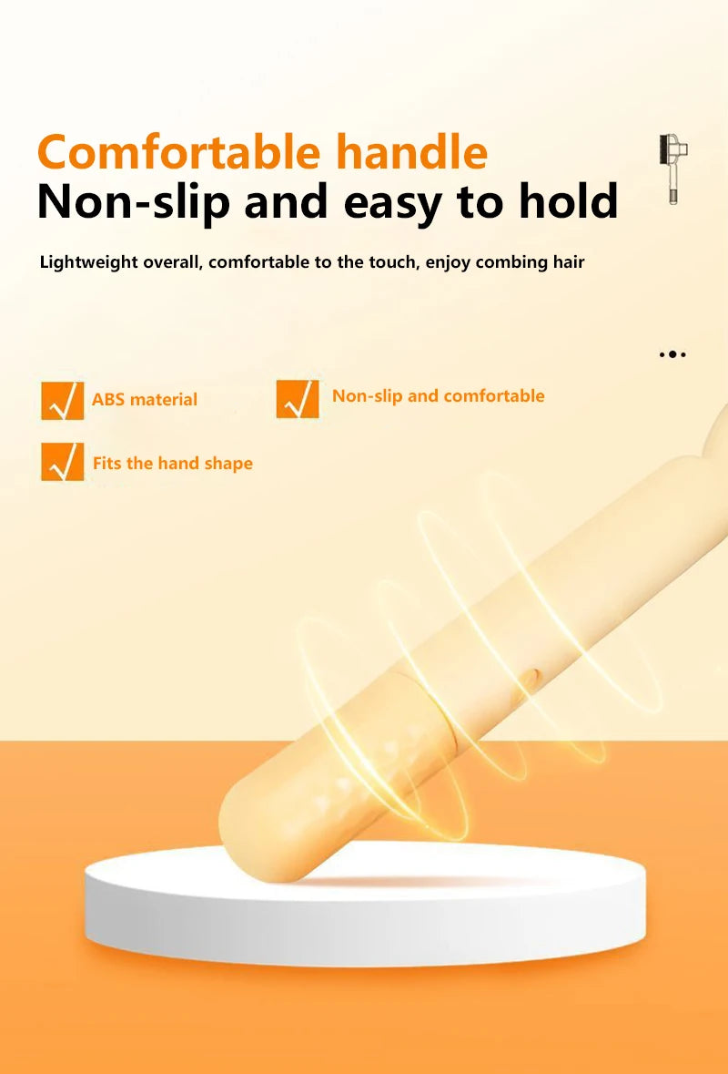Pet Hair Removal & Flea Comb – With Release Button & Massage Function