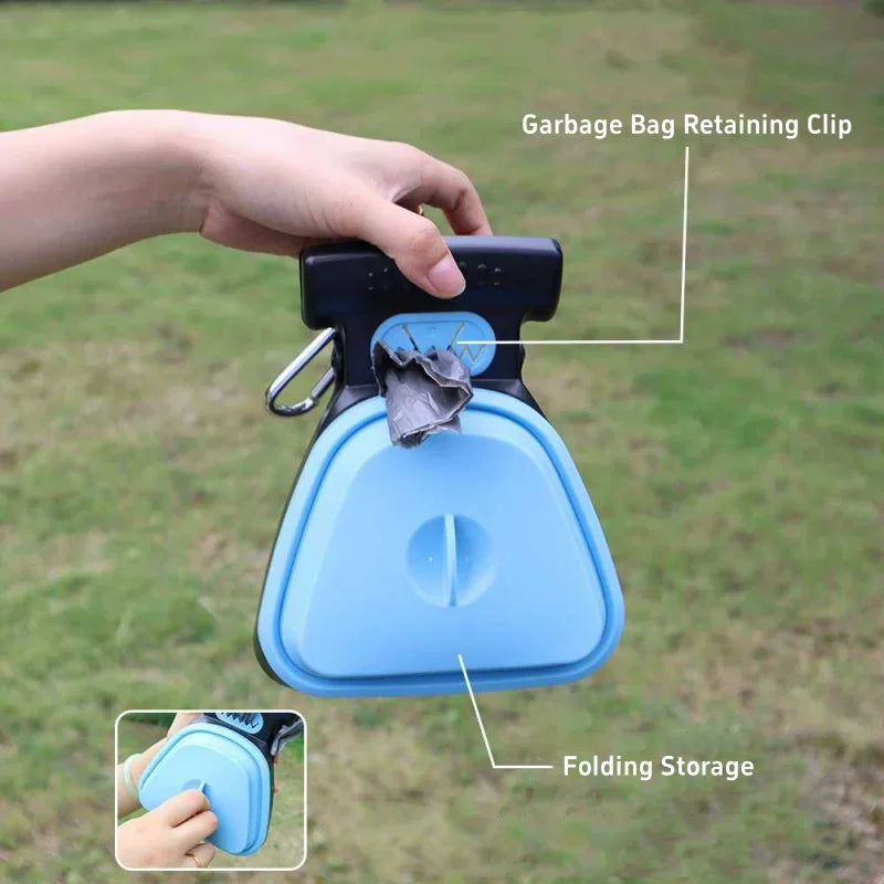 Foldable Pet Poop Scooper – Portable Dog & Cat Waste Picker 🐾