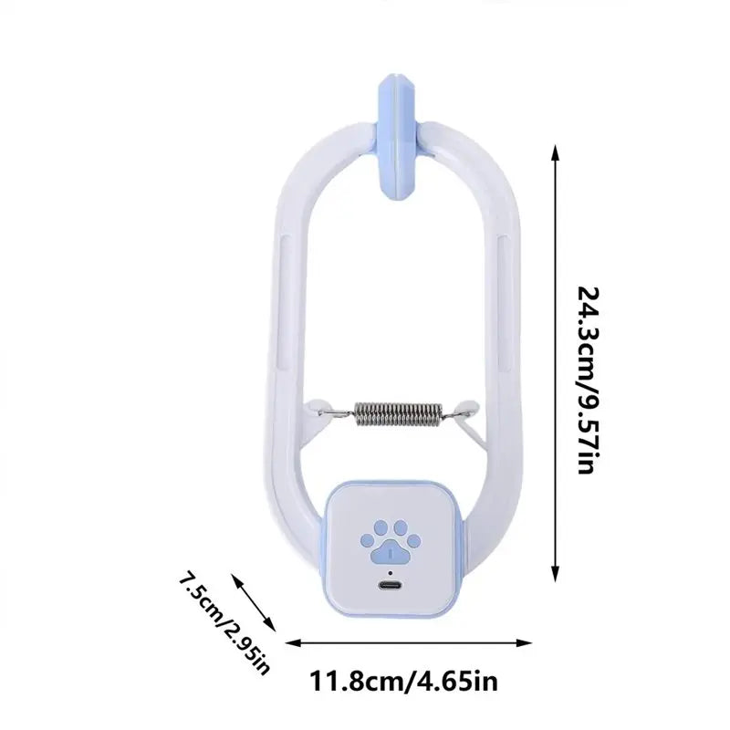 Interactive Hanging Cat Toy with Flapping Bird & Feather Teaser 🐱