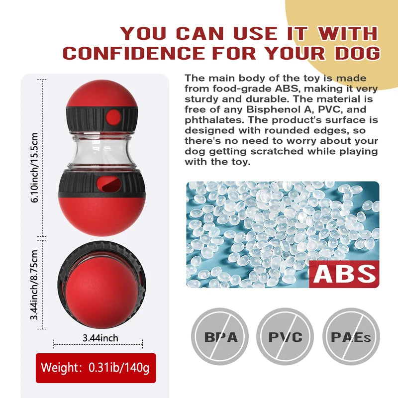 Smart Dog Puzzle Toy – Slow Feeder for Small, Medium & Large Dogs