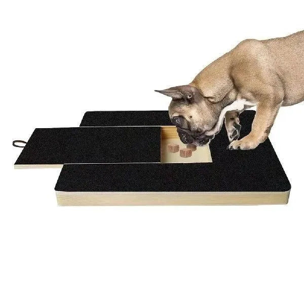 Dog Nail Scratch Board with Treat Box
